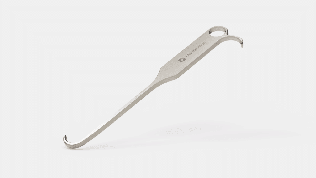 Ergonomically optimised bonehook