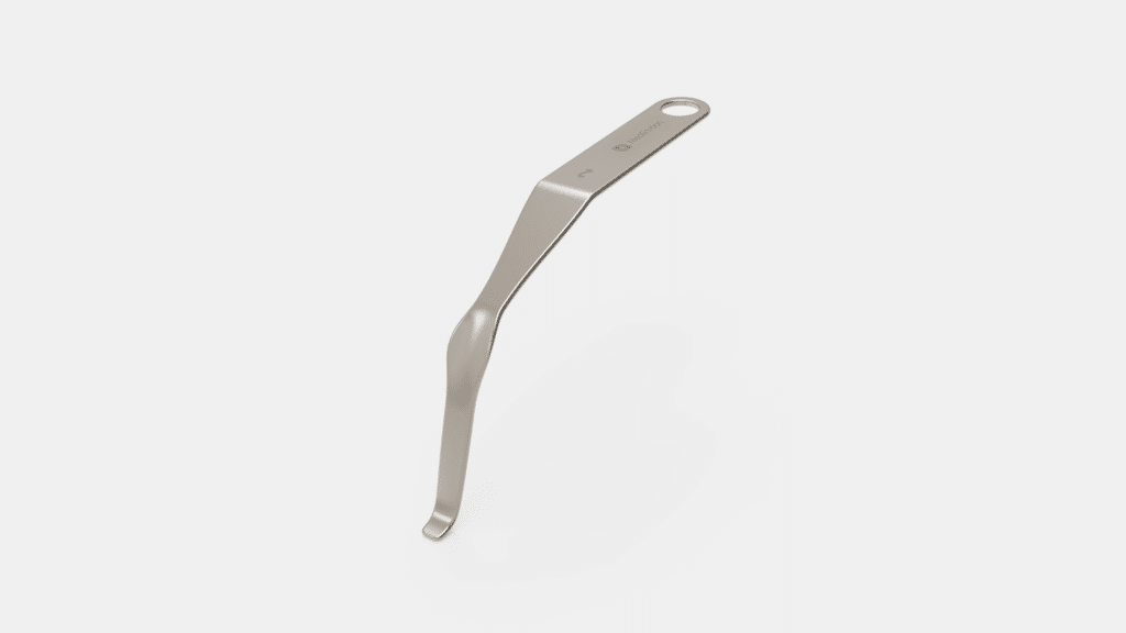 Blunt single prong — inferior