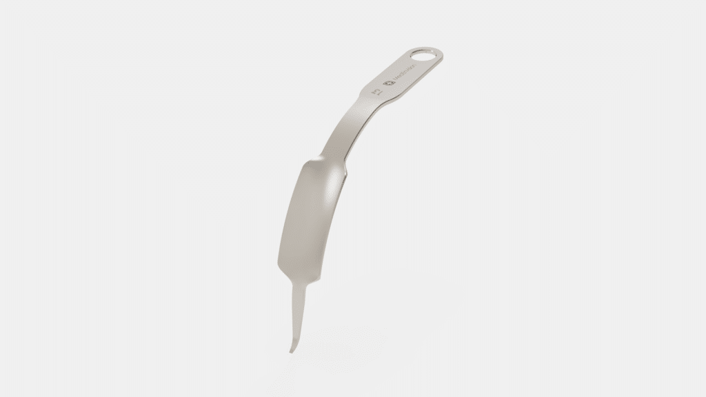 Sharp single prong — wide blade